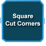 Spa Cover - Square with Cut Corners